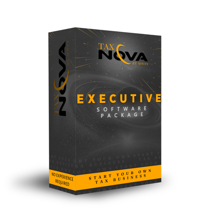 TaxNova Executive software package box